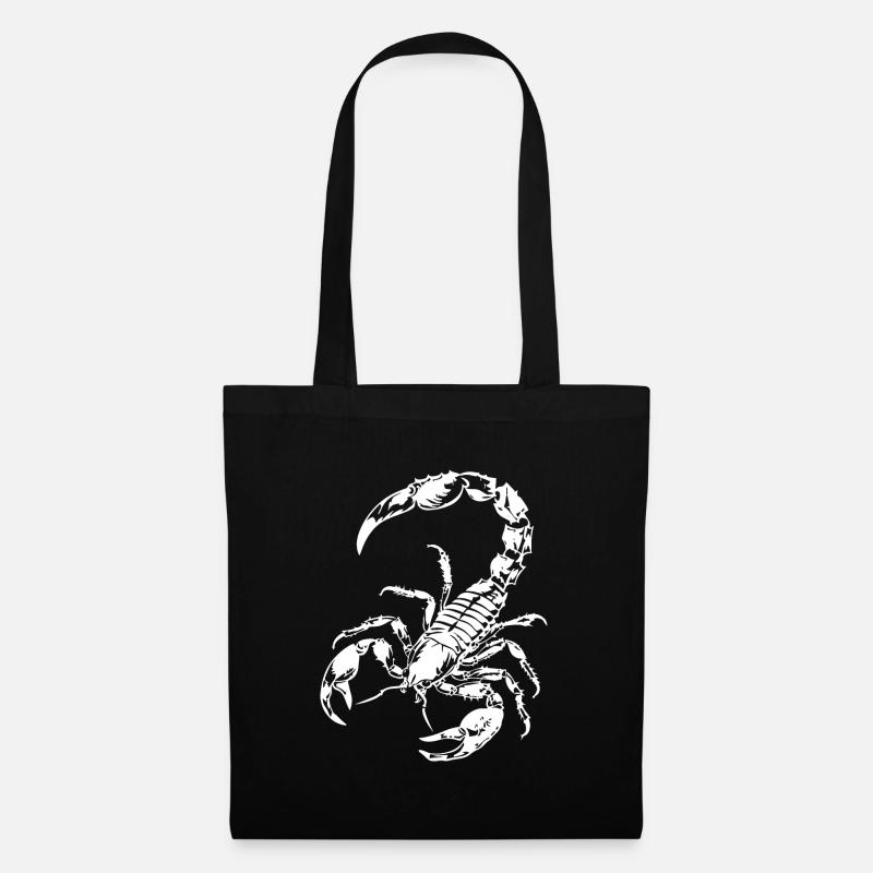 Scorpion - Sac en tissu - noir