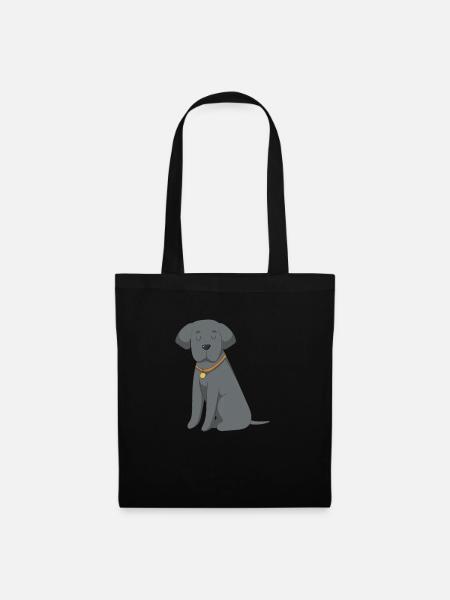 Dog - Stoffbeutel - Schwarz