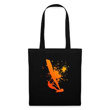 Windsurfer Windsurf Windsurfing Surfer Men - Tote Bag - black - Front