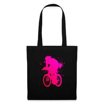 Cycliste de course femmes vélo de route vélo de course hommes - Sac en tissu - noir - Devant