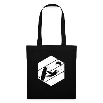 Kitesurf Femmes Kitesurf Kitesurf Kitesurf Kitesurf - Sac en tissu - noir - Devant