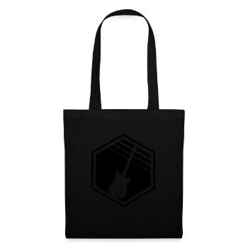 Guitariste Femme Guitare Guitare Hommes Gitarris - Sac en tissu - noir - Devant