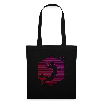 Women's Volleyball Men's Volleyball Player - Tote Bag - black - Front