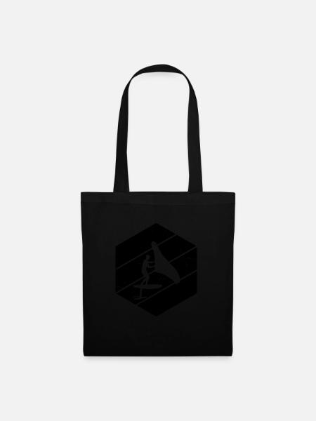 wingsurfen foilwing wingfoil wingfoil femmes wingsurf - Sac en tissu - noir