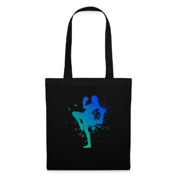 Kickboxing Women Kickboxing Boxing Men - Tote Bag - black - Front
