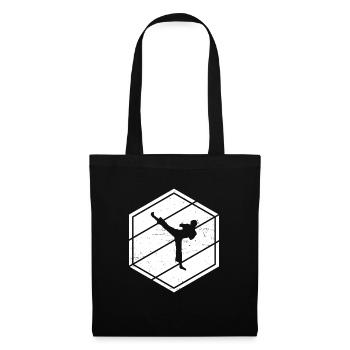 Kickboxing Boxing Hommes Kickboxing Femmes - Sac en tissu - noir - Devant