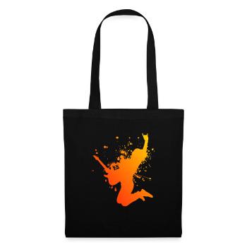 guitare classique guitare électrique guitare électrique guitare - Sac en tissu - noir - Devant