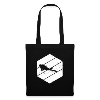 Plongée Tauchen Scuba Taucher Scuba Diver - Sac en tissu - noir - Devant