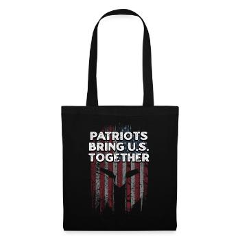 Patriots Bring US Together 4th of July - Tote Bag - black - Front
