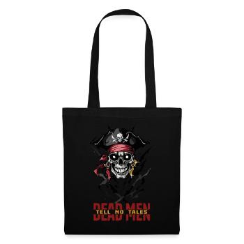 Dead Men Tell No Tales pirate - Tote Bag - black - Front
