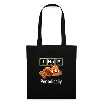 T-shirt Panda Rouge I Nap - Sac en tissu - noir - Devant