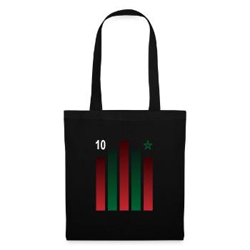 Maroc - Sac en tissu - noir - Devant