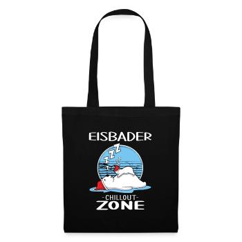 Bains de glace Zone de bain de glace Bains d’hiver - Sac en tissu - noir - Devant