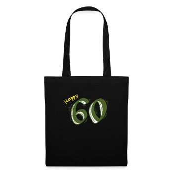 60 Anniversary Birthday Day of Honor Gift Anniversary - Tote Bag - black - Front