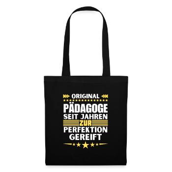 Pedagogue matured to perfection - Tote Bag - black - Front