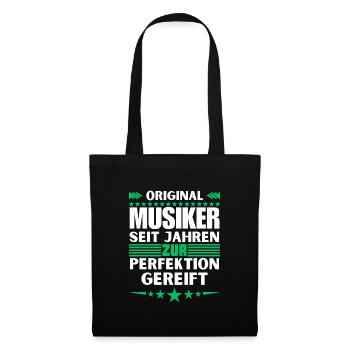 Des musiciens mûris à la perfection - Sac en tissu - noir - Devant