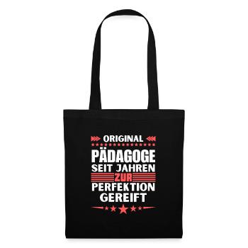 Pedagogue matured to perfection - Tote Bag - black - Front