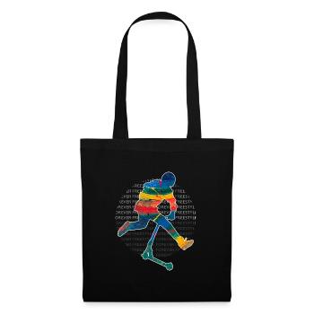 trottinette freestyle - Sac en tissu - noir - Devant