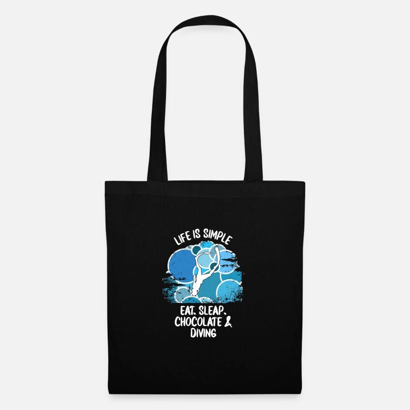 Divers Scuba Diving Scuba Diving Scuba Diving - Tote Bag - black