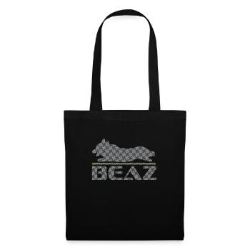 Logo BEAZ 002 - Sac en tissu - noir - Devant