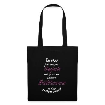 I am the best dietician - Tote Bag - black - Front