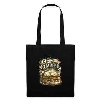 Another chapter: reading enthusiasts - Tote Bag - black - Front