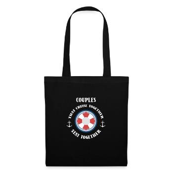 Cruise as a couple cruise ship - Tote Bag - black - Front