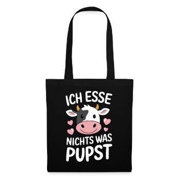 Végétarien Végétalien Végétarien Végétarien - Sac en tissu - noir - Devant