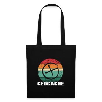geocache geocacher scavenger hunt-sunset - Tote Bag - black - Front