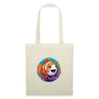 laughing clownfish and sea anemone - Tote Bag - nature - Front