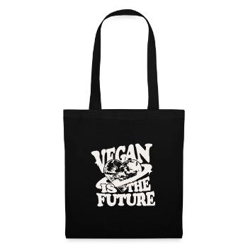 Vegan is the future - Tote Bag - black - Front