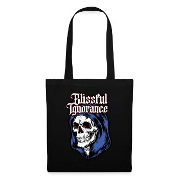 Red-Eyed Skull Hood - TonzoBeast - Tote Bag - black - Front