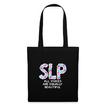 Orthophoniste Orthophonie Orthophonie - Sac en tissu - noir - Devant