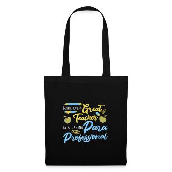 Paraprofessionnel - Sac en tissu - noir - Devant