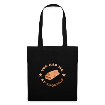 Taquito Mexican Food Tacos - Tote Bag - black - Front