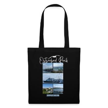 Rerik Vacances balnéaires de la mer Baltique entre le lagon et la mer Baltique - Sac en tissu - noir - Devant