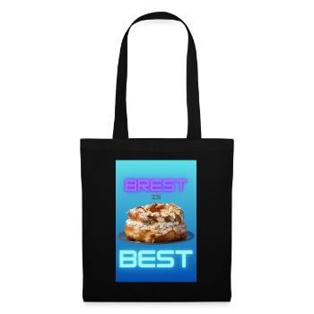 BREST IS BEST - BLUE - Sac en tissu - noir - Devant