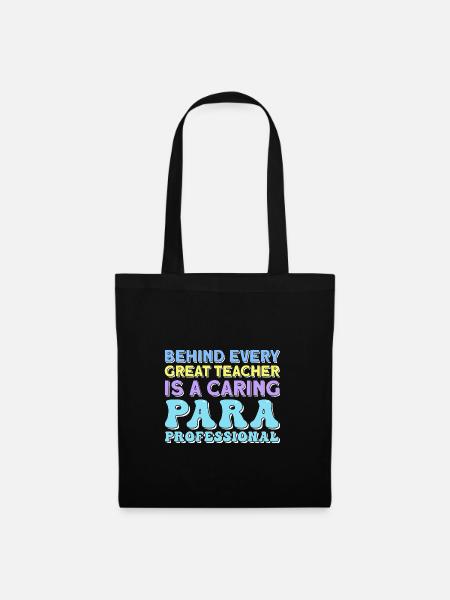 Paraprofessional - Stoffbeutel - Schwarz