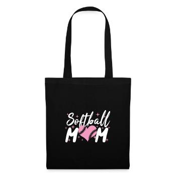 Softball - Sac en tissu - noir - Devant