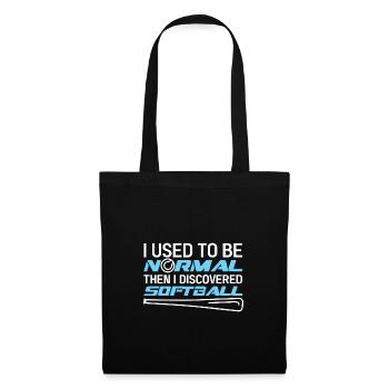 Softball - Sac en tissu - noir - Devant