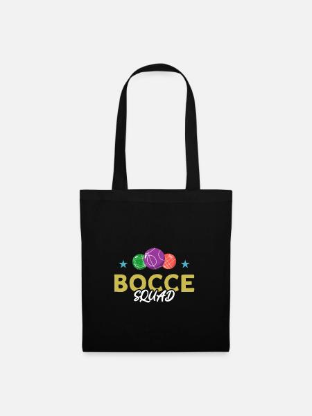 Boccia Boule Petanque - Tote Bag - black