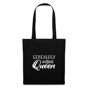 Généalogiste - Sac en tissu - noir - Devant