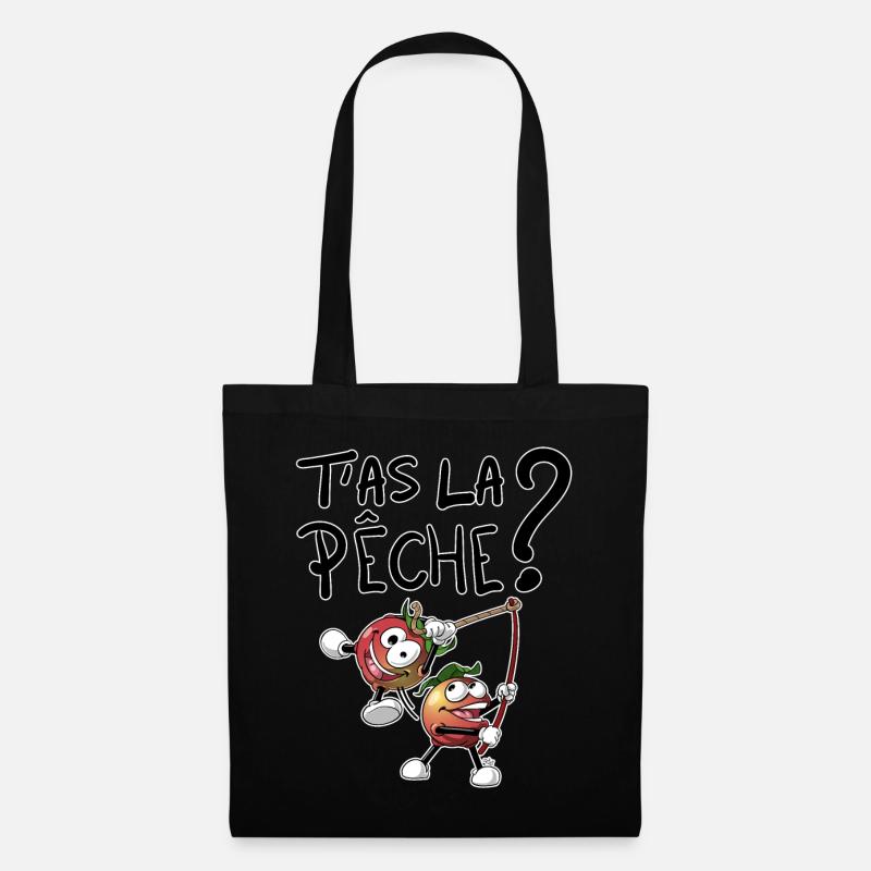 T'as la pêche ? - Sac en tissu - noir