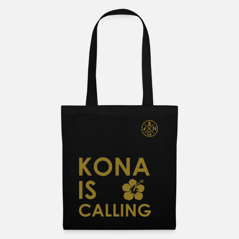 KONA IS CALLING - Stoffbeutel - Schwarz