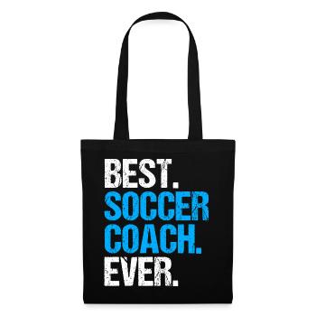 Best football coach of all time gift - Tote Bag - black - Front