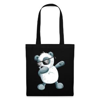 Dabbender Panda I Dab Dance Animals I Dabbing Bear - Tote Bag - black - Front