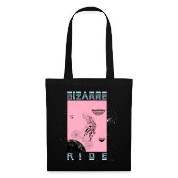 Couleur de trajet bizarre - Sac en tissu - noir - Devant