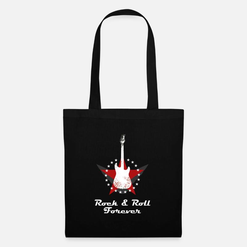 Rock & Roll Forever - Sac en tissu - noir