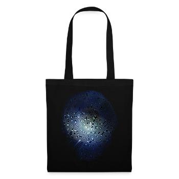 Galaxy-Kugel - Stoffbeutel - Schwarz - Vorne
