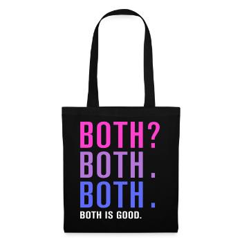 Les deux sont une grande fierté - Sac en tissu - noir - Devant